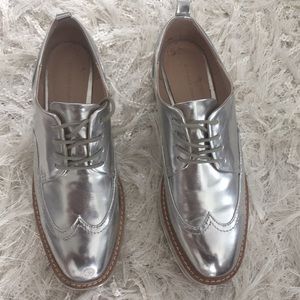 ZARA AMAZING WINGTIP PLATFORMS